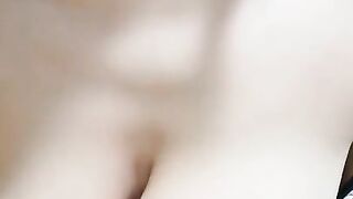 Asian maid shows off her butt and tightens her pussy to play with her sex toys