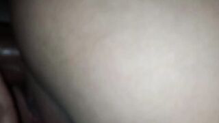 my cheating pussy gets fucked aside by new stranger big fat cock virgin boy and he can't resist and cum inside me
