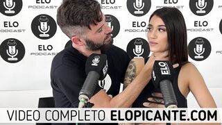 LILACK SHOW HER THONG WITH ELO PODCAST