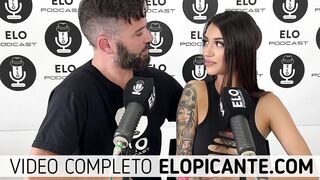 LILACK SHOW HER THONG WITH ELO PODCAST
