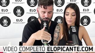 LILACK SHOW HER THONG WITH ELO PODCAST