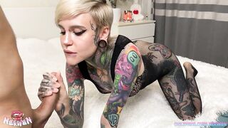 Take plug out and fuck me hard in my tight ass!