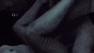 GF rides dick really hard until she gets fucked missionary harder