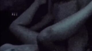 GF rides dick really hard until she gets fucked missionary harder