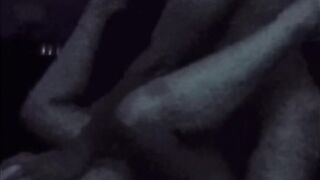 GF rides dick really hard until she gets fucked missionary harder