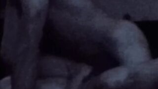 GF rides dick really hard until she gets fucked missionary harder
