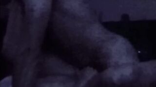 GF rides dick really hard until she gets fucked missionary harder