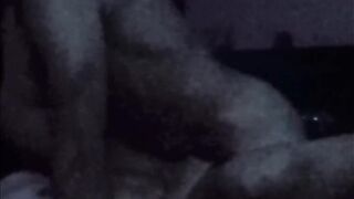 GF rides dick really hard until she gets fucked missionary harder