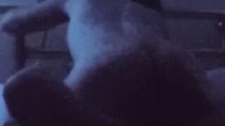 GF rides dick really hard until she gets fucked missionary harder