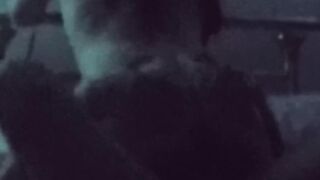 GF rides dick really hard until she gets fucked missionary harder