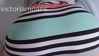 Fat Ass Cute Thick White Girl Next Door Wears Mom Short Office Dress Takes Backshots After School
