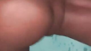 Ebony Shakes From Backshots