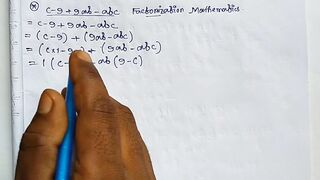 Factorization Math Slove by Bikash Edu Care Episode 6