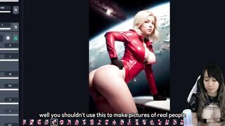 I made AI Starfield's Sarah Morgan's first time NUDE - STARFIELD - AI PORN Tutorial Stable Diffusion