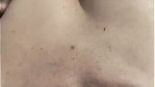cum on my breasts