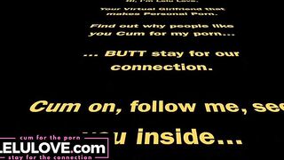 Webcam babe dancing & twerking then behind the scenes doggystyle creampie - Lelu Love