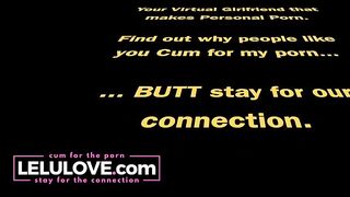 Webcam babe dancing & twerking then behind the scenes doggystyle creampie - Lelu Love
