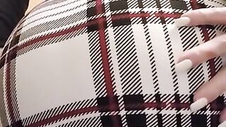 Blasting farts in my plaid skirt