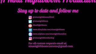 Gentle giantess playful threat slowmotion vore by Nina Nightbloom 4K