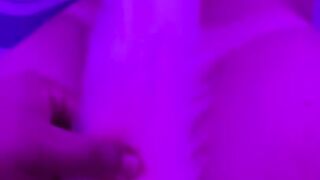 EATING THE HOT INFLUENCER WITH ANAL PLUG WHILE SHE DRINKS ALL MY MILK