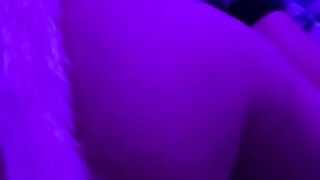 EATING THE HOT INFLUENCER WITH ANAL PLUG WHILE SHE DRINKS ALL MY MILK