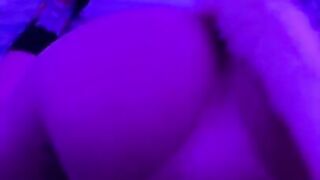 EATING THE HOT INFLUENCER WITH ANAL PLUG WHILE SHE DRINKS ALL MY MILK