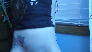 Masturbating in the TV Light 2