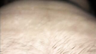Hairy teen pussy needed extra lube to make this thick dildo fit