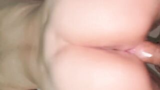 Horny MILF puts her HUGE BOOTY on step son BIG COCK