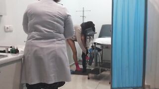 Real GYN Exam n Regular Tests VOYEUR # Risky stuff at Doctor Office