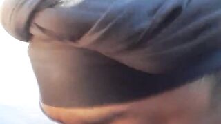 Creeddaking sloppy car blowjob