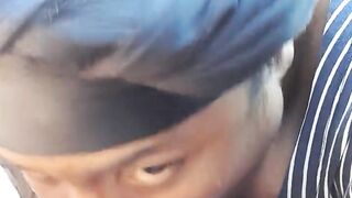 Creeddaking sloppy car blowjob