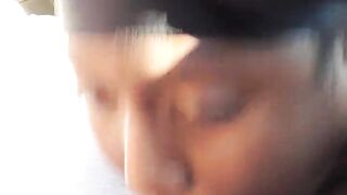 Creeddaking sloppy car blowjob