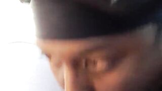 Creeddaking sloppy car blowjob