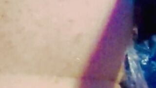 petite girl with tight sexy butt takes double sided dildo like a little slut