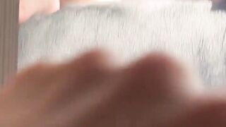 Close up in front of the mirror