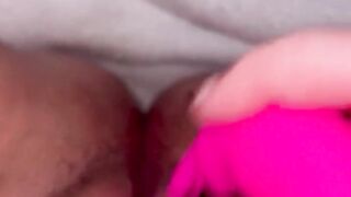 Playing with my clit