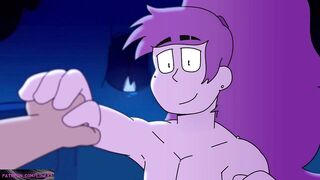 Horny Girl fucks a Teen Guy - Cartoon Sexy Animated Porn