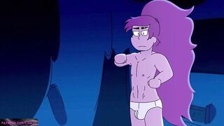 Horny Girl fucks a Teen Guy - Cartoon Sexy Animated Porn