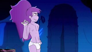 Horny Girl fucks a Teen Guy - Cartoon Sexy Animated Porn