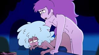 Horny Girl fucks a Teen Guy - Cartoon Sexy Animated Porn