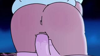 Horny Girl fucks a Teen Guy - Cartoon Sexy Animated Porn