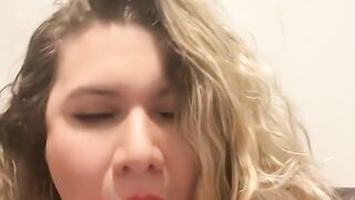 When you want to give head but don’t have a real cock. You suffice for a toy