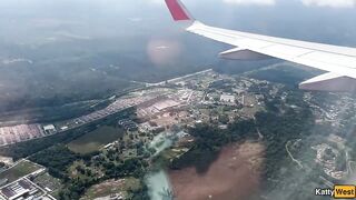 Giving a blowjob on a plane before I get caught with dick in my mouth