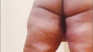 SEXY CARIBBEAN BBW TWERKS AND WINES 9 MONTHS PREGNANT