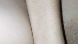 View from the bottom while fucking my stepsister