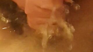 Busty redhead teen jerks off huge dick