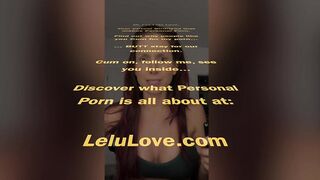 Big boobs babe in small bra gives you makeup tutorial with details and no panties - Lelu Love