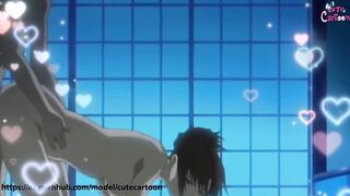 sexo romantico en la noche - cutecartoon