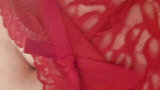 Quick Break Piss Fun in Lingerie